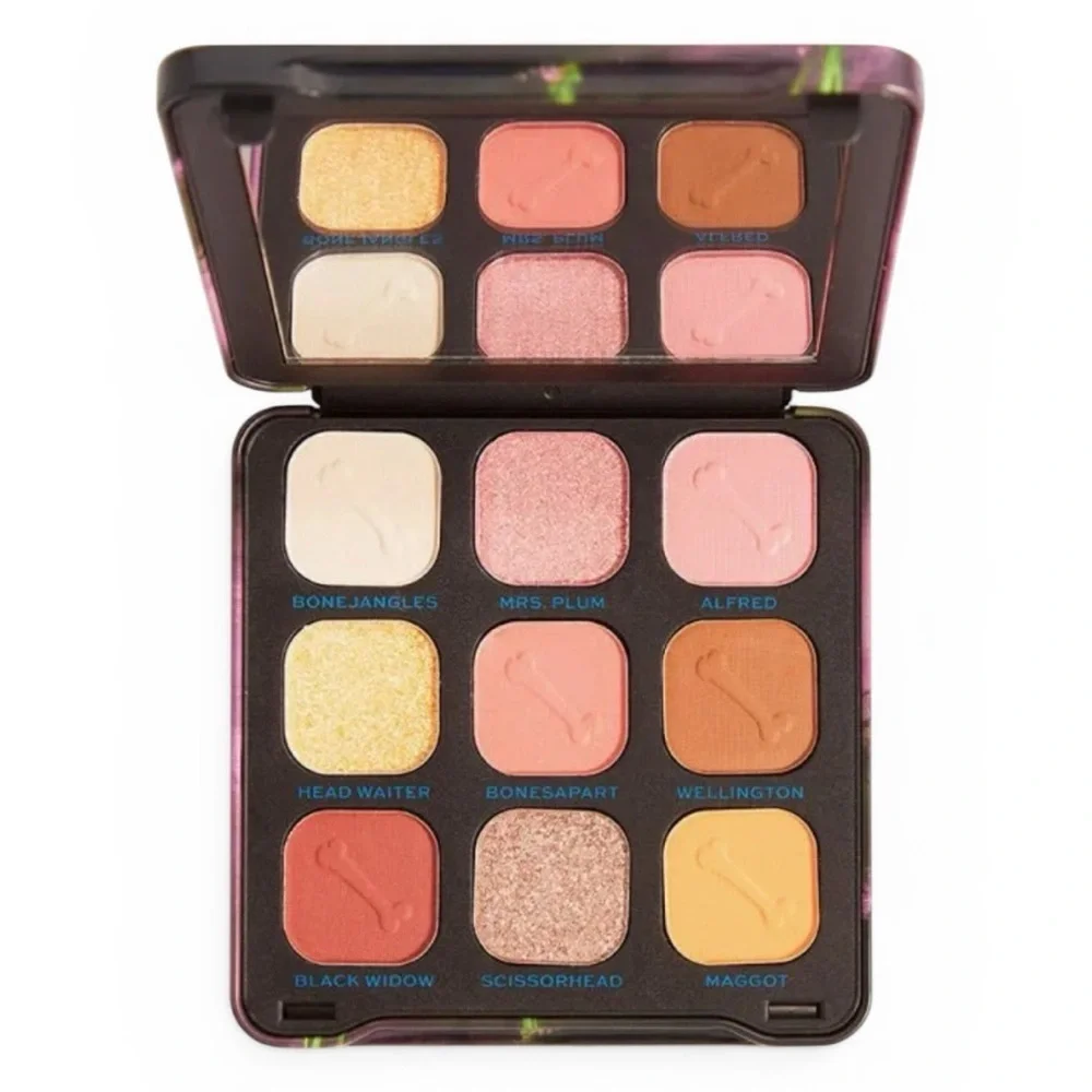 NIB Revolution Beauty Corpse Bride Grave Misunderstanding Eye Shadow Pallet